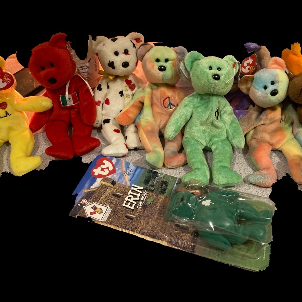 Rare beanies baby’s bears